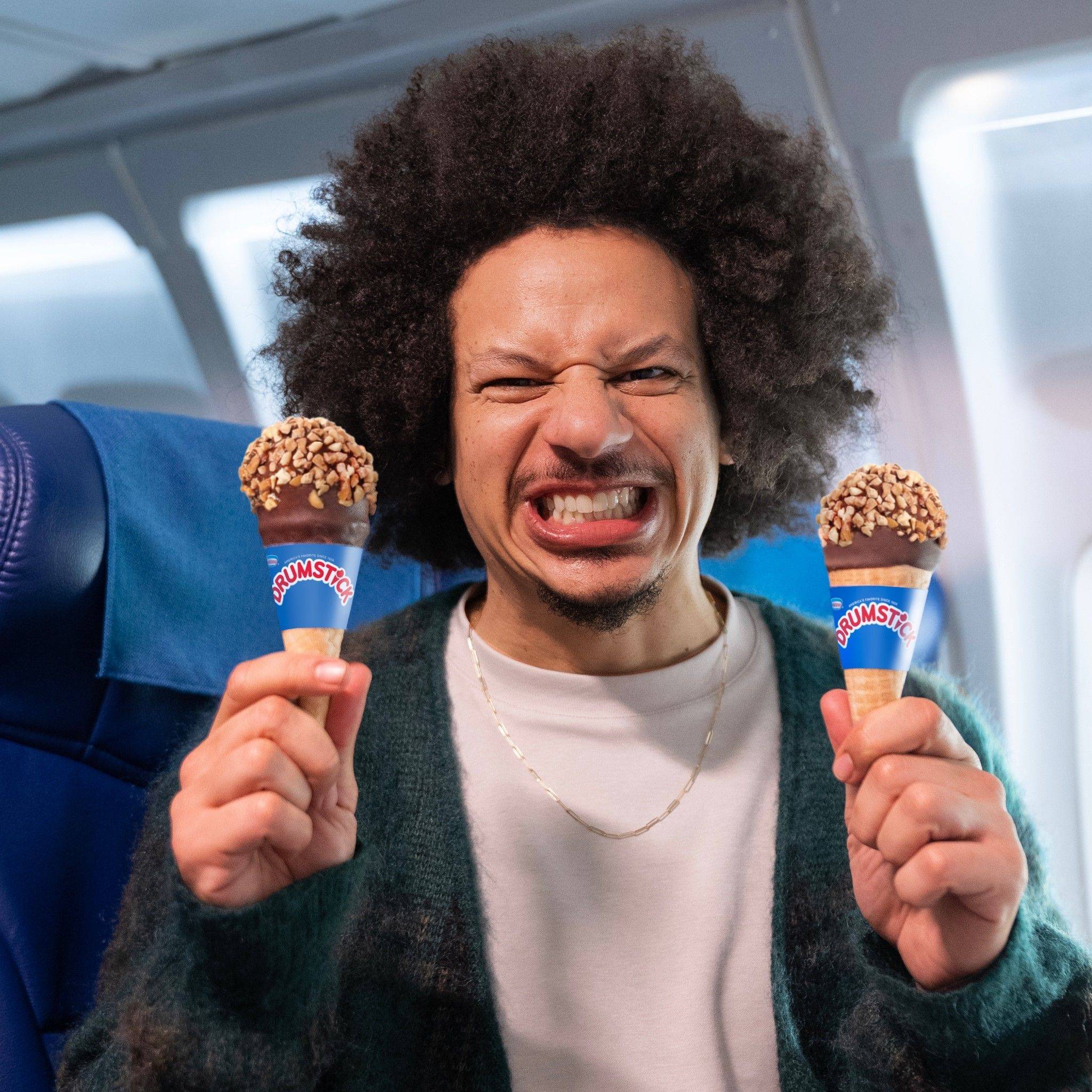 FORBES and Eric André Talk Drumstick Super Bowl Ad Dreyer's